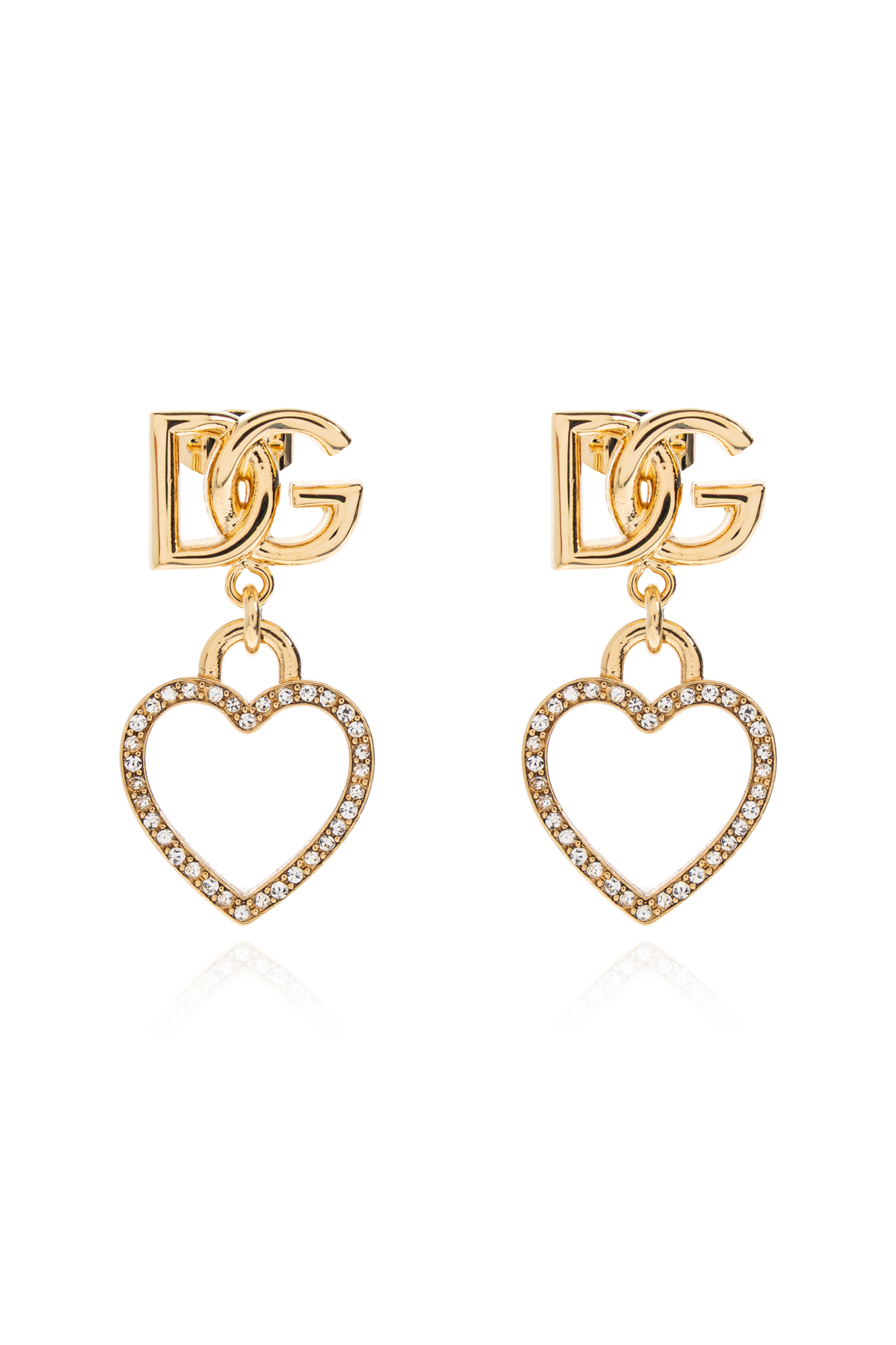 アクセサリー dolce and gabbana DOLCE&GABBANA ドルガバ クリスタル ロザリオクロス ネックレス